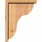 Ekena Millwork Carmel Smooth Corbel w/Backplate, Western Red Cedar, 5 1/2"W x 12"D x 16"H COR06X12X16CAR01SWR - alternate 4